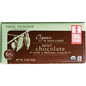 Equal Exchange 34654 Organic Mint Chocolate Bar