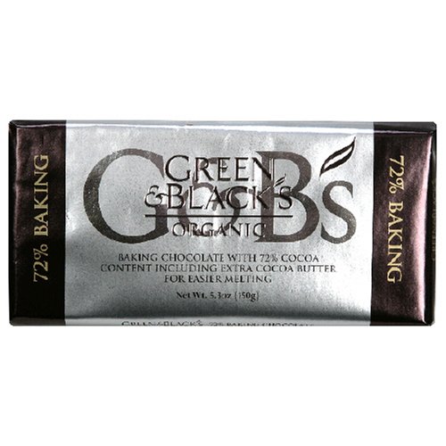Green Black 22253 Organic Chocolate Baking Bar