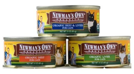 Newmans Own Organics 61794 Organic Liver Cat Food Can
