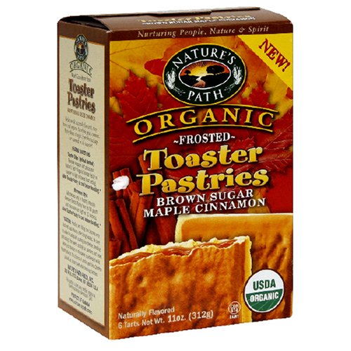 Natures Path 34536 Frosted Brown Sugar Maple Toaster Pastry