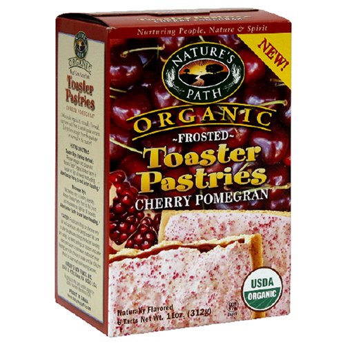 Natures Path 34534 Frosted Cherry Pomegranate Toaster Pastry