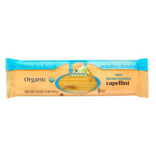 what is capellini pasta. Organic Capellini Pasta