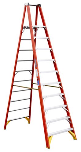 10 Ft. Series Fiberglass Platform Ladder
