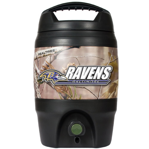 Great American Products GAPRTTJ207014 Baltimore Ravens NFL Open Field 1 Gallon Tailgate Jug