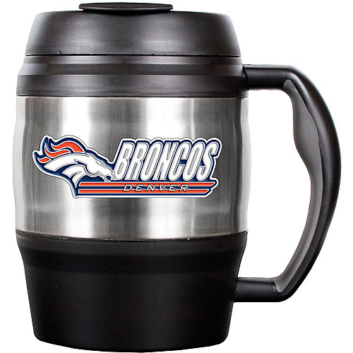 Great American Products GAPMTM201314 Denver Broncos NFL 52oz. Stainless Steel Macho Travel Mug