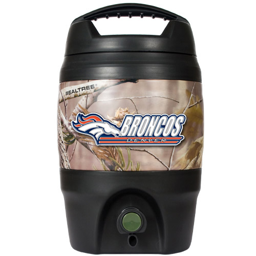 Great American Products GAPRTTJ201314 Denver Broncos NFL Open Field 1 Gallon Tailgate Jug