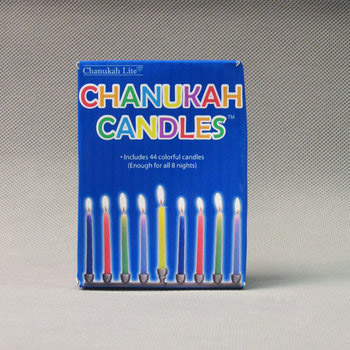 Rite Lite C2 Chanukah Candles Multicolored Pack of 50