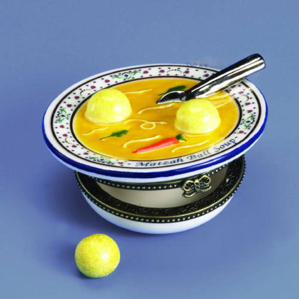 Rite Lite HB23 Matzah Ball Soup Hinged Box Matzah Ball Treasure Pack of 3