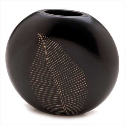 12053 Artisan Leaf Vase