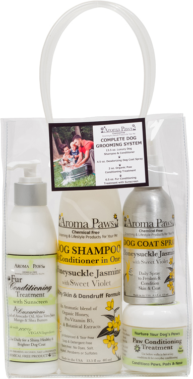 Aroma Paws 291 Complete Dog Grooming System  Honeysuckle Jasmine