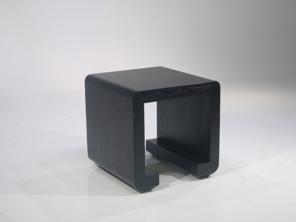 Diamond Sofa ce621 Low Profile Square End Table by Diamond Sofa Dark Walnut