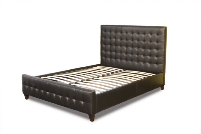 Diamond Sofa ZENBEDCKINGM Zen Collection#44; California King Size Bonded Leather