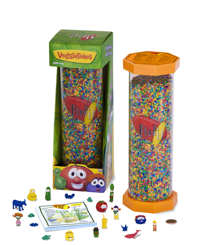 Find It Games #1031 10.5"x 3.5"x 3.5"Popular Veggie Tales