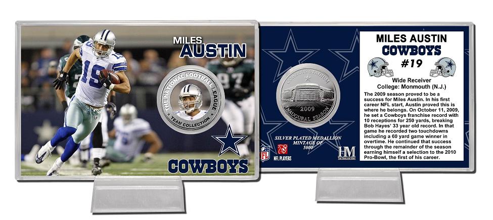 Highland Mint MACOLSPCCK Miles Austin Silver Coin Card