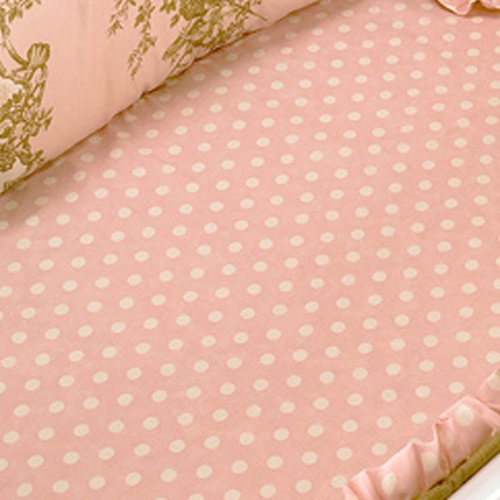 Newarrivals SHCR050 Crib Sheets in Pink