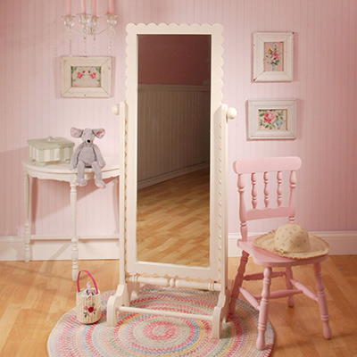 Newarrivals WFM036 Scalloped Floor Mirrors