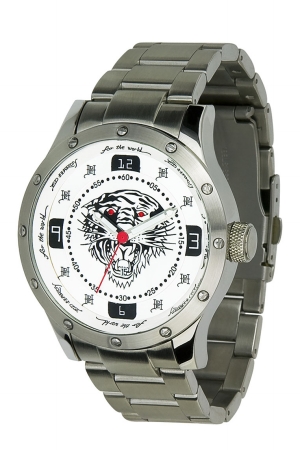 Ed Hardy Watches BRSL Bruate Silver