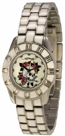 Ed Hardy Watches CHWS Chic White Skull