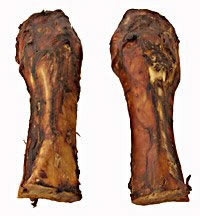 090-00493 Jones Natural Chews Slammer Bone 10-12in Shrinkwrap