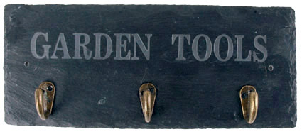TierraDerco LS053 Slate Garden Tool Hanger