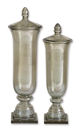 19148 Gilli Containers Set Of 2 - Glass