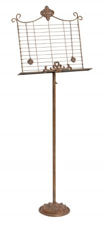 Benzara 63203 50 in. Metal Music Stand