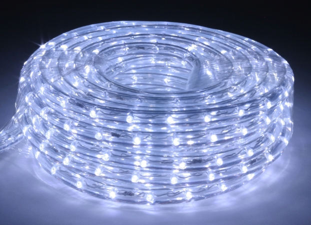 15-foot Commercial-grade Led Rope Lighting Kit - Cool White