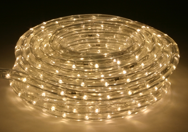 American Lighting LR-LED-UWW-75 75-Foot Commercial-Grade LED Rope Lighting Kit - Ultra Warm White