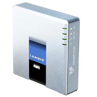 Cisco SPA2102NA Voip 2Port Fxs Analog Adapter