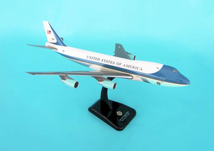 Hg2049g Us Air Force One B747-200 With Landing Gear