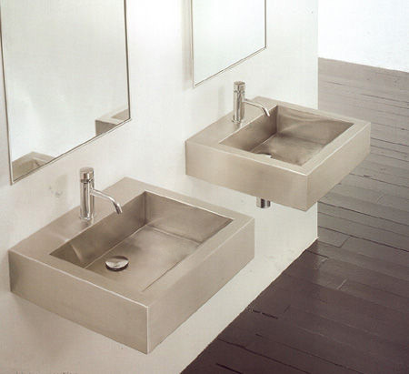 Ms-005 Stainless Steel Square Vessel Bathroom Sink