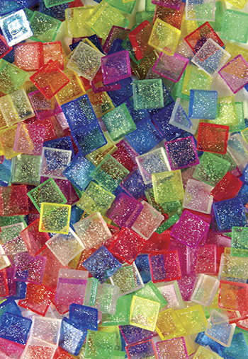 Chenille Kraft Company CK3602 Glitter Mosaic Tiles