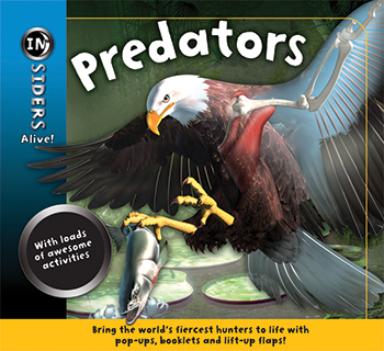 Carson Dellosa CD-104478 Predators Pop Up Book