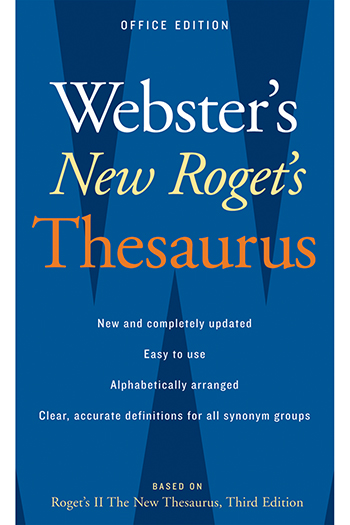 Houghton Mifflin Ah-9780618955923 Websters New Rogets Thesaurus