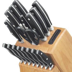 Chicago Cutlery 1068062 Chicago Cutlery Insignia2 18pc Block Set by Chicago Cutlery