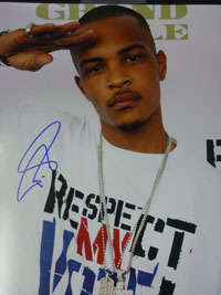 Powers Collectibles 16477 Signed T.I. 11x14 Photo