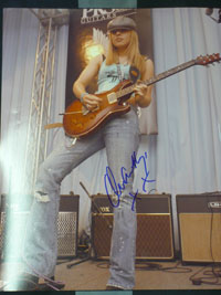 Powers Collectibles 16710 Signed Orianthi 11x14 Photo