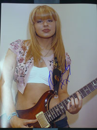 Powers Collectibles 16712 Signed Orianthi 11x14 Photo