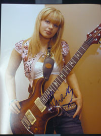 Powers Collectibles 16715 Signed Orianthi 11x14 Photo