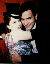 Signed Moulin Rouge Nicole Kidman Ewan McGregor Photo