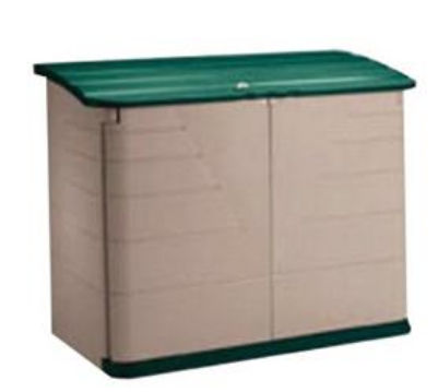 Rubbermaid Home Products 325-3747-01-OLVSS Storage Shed Olive Green