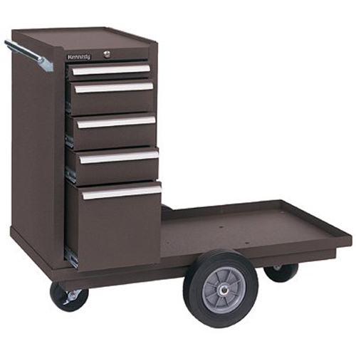 UPC 024821104143 product image for Kennedy 444-435B 10414 Versa-Cart Inc. 5Drawer Tool Box & Platfo | upcitemdb.com