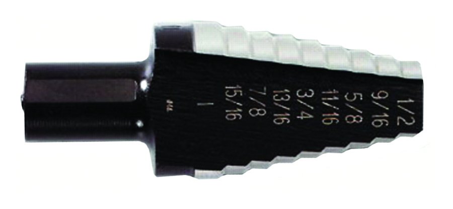 585-10221 Unibit-21 13-16 Inch-1-3-8 Inchstep Drill