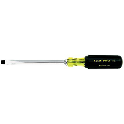 Klein Tools 409-600-8 8 Inch Std Hd Square-Shank-Screwdriver Klein Tools 409-600-8 8 Inch Std Hd Square-Shank-Screwdriver
