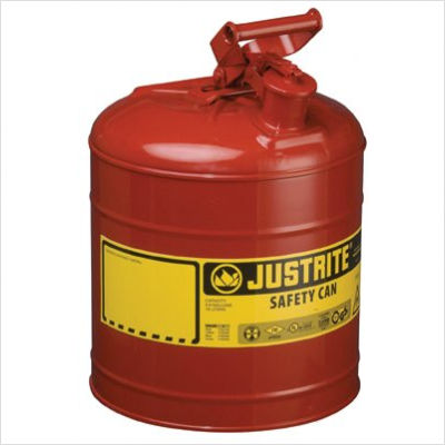 Justrite 400-7110100 1g-4l Safe Can Red