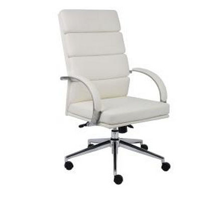 B9401-wt Caressoftplus Executive Chair - White