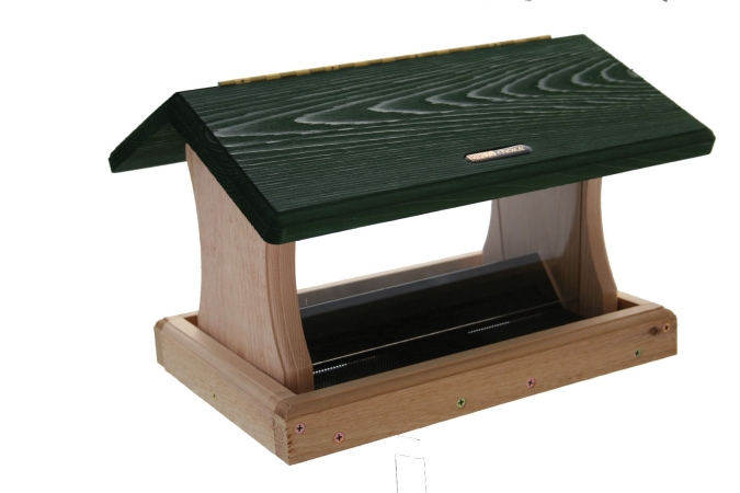Birds Choice G300S 5 Quart Cedar 2Sided Feeder with Suet Cages