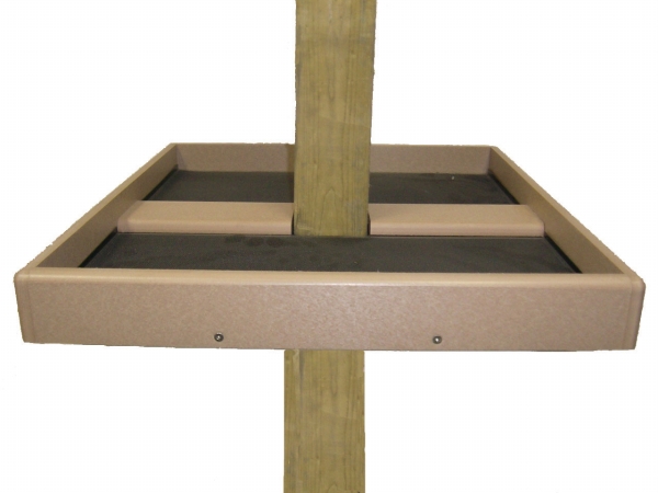 Sn4x4sc Recycled 4 In. X 4 In. Post-mount Seed Catcher