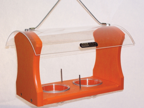 Snof Recycled Oriole Feeder With Hanging Cable