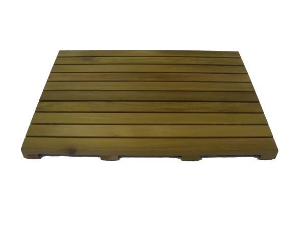 Cedar Delite RCFNM450X600 18 in. X 24 in. Rectangle Western Red Cedar Garden Deck Tile
